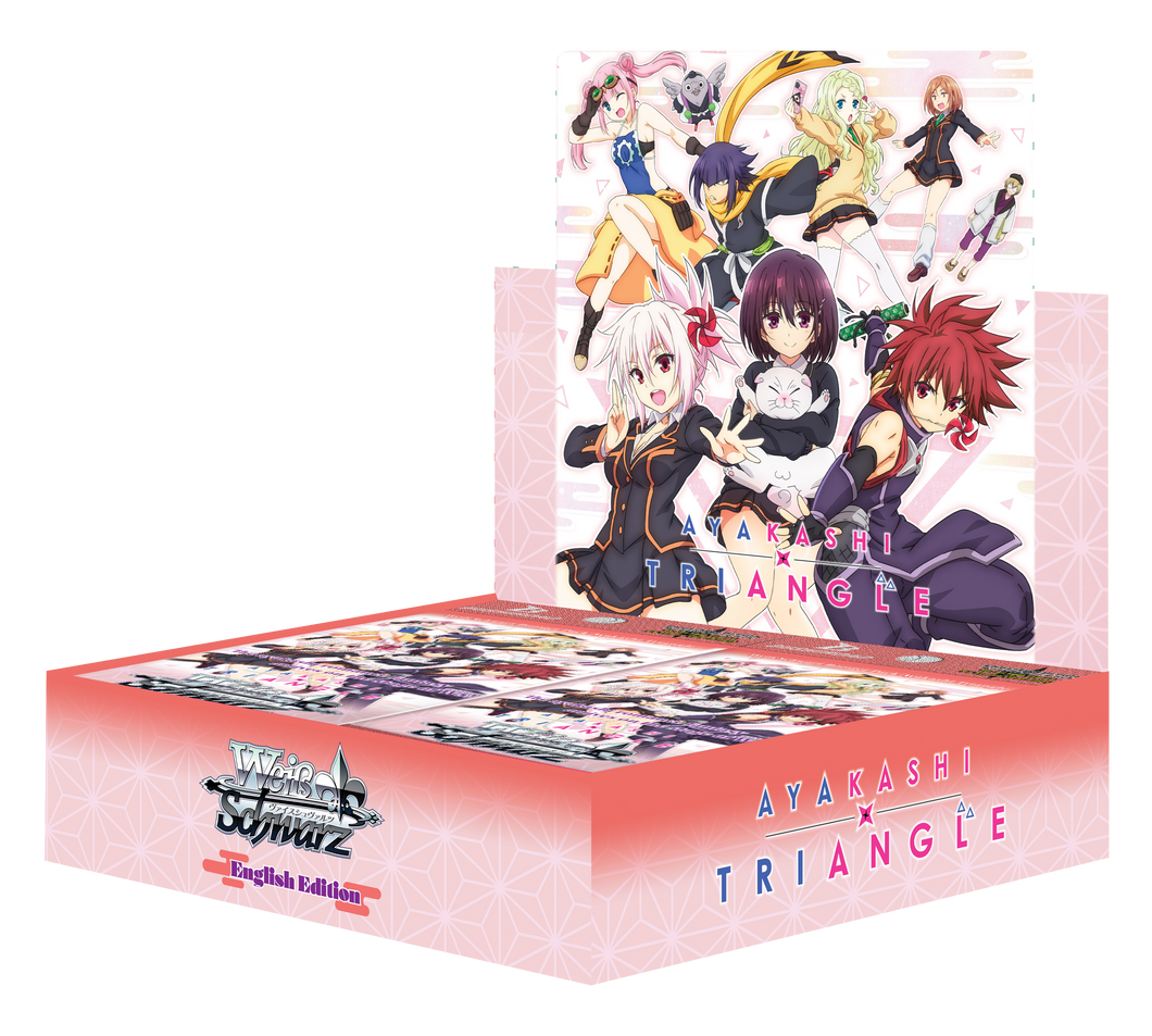 Weiss Schwarz English Ayakashi Triangle Booster Box Release Aug 16