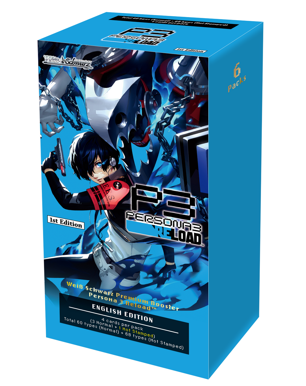 Weiss Schwarz English Persona 3 Reload Premium Booster Box - Pre-Order Release Mar 14th