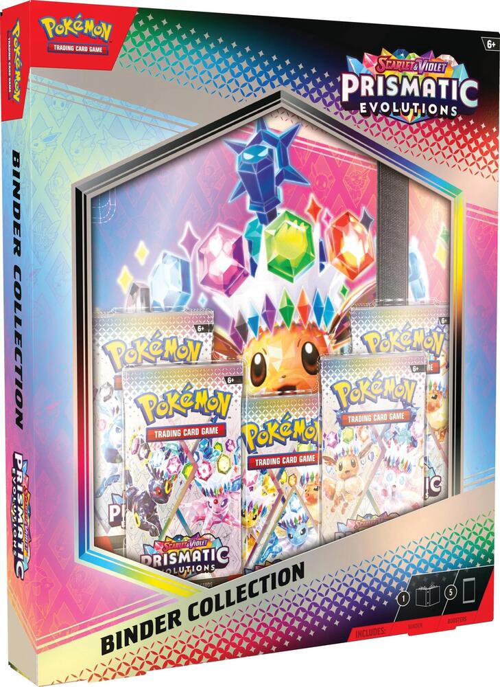 Pokemon SV8.5 Prismatic Evolutions Binder Collection - Pre-Order