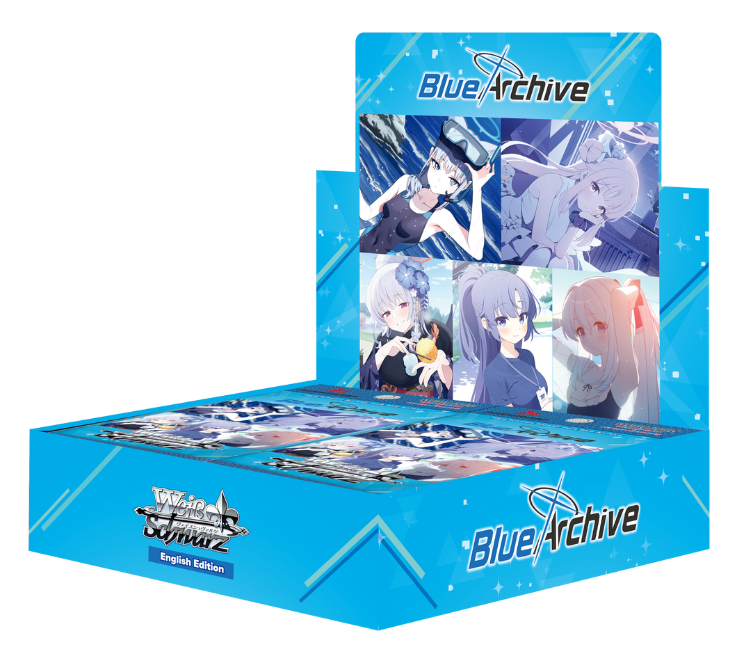 Weiss Schwarz English Blue Archive Booster Box - Pre-Order Release Feb 21