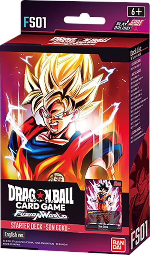 Dragon Ball Fusion World FS-01 to FS-04 English Starter Deck