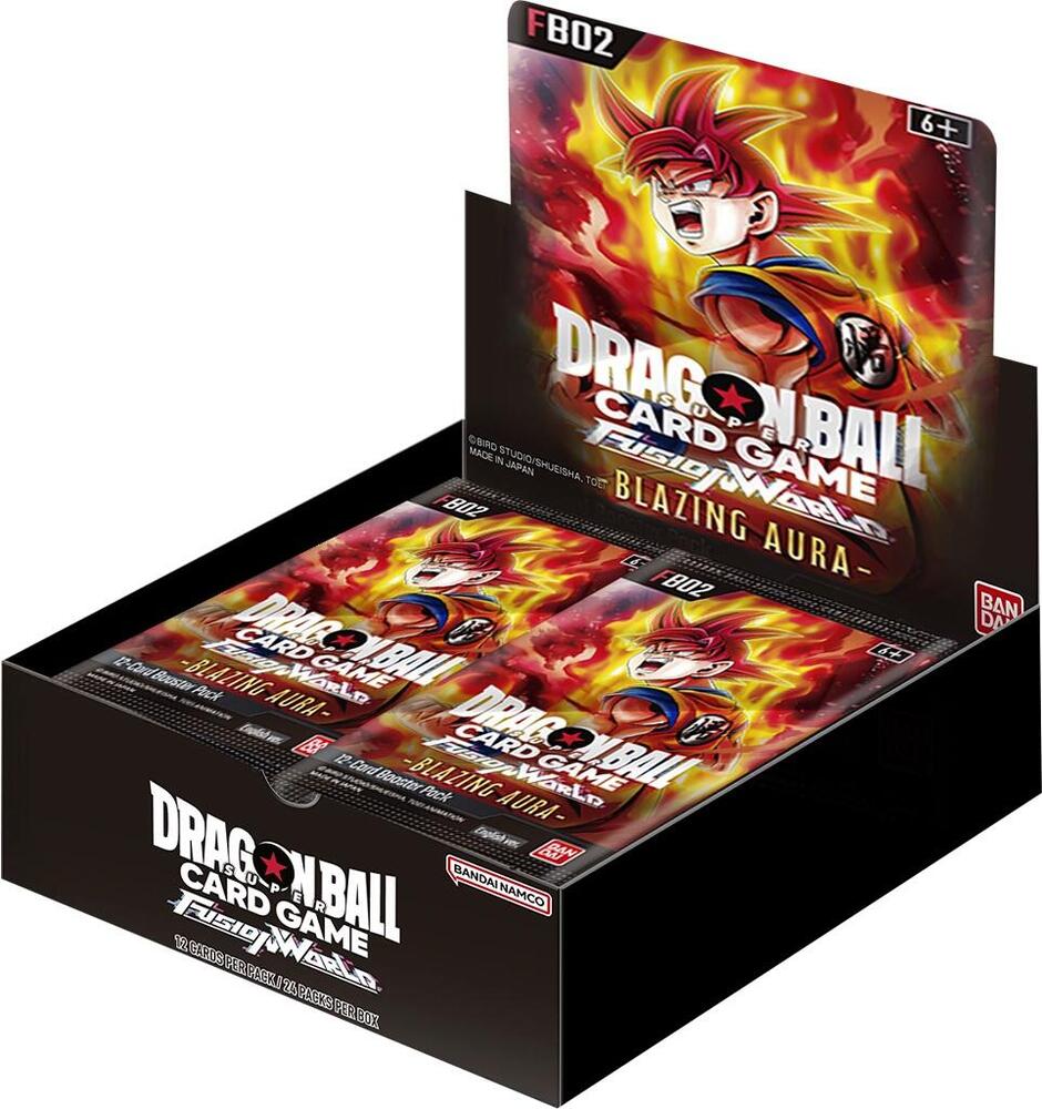 Dragon Ball Fusion World Blazing Aura FB-02 English Booster Box