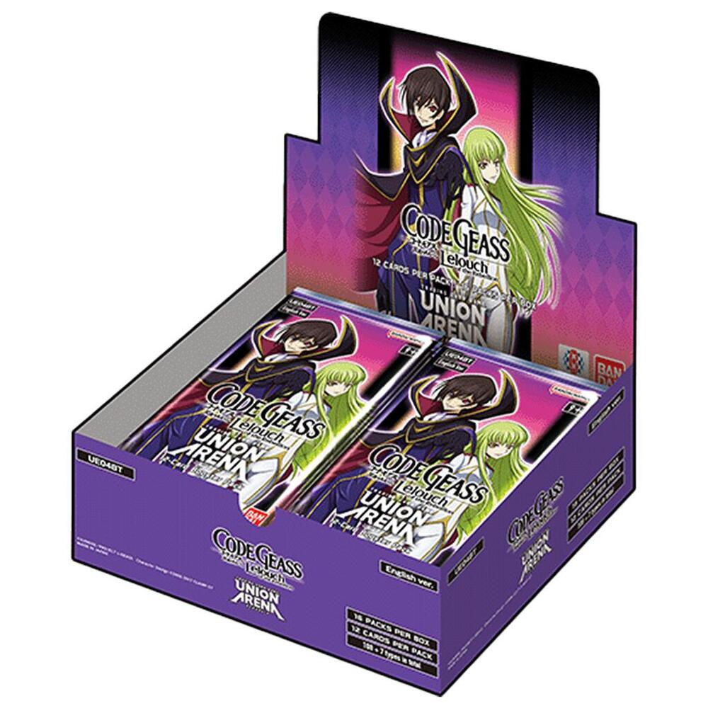 Union Arena TCG English Code Geass Booster Box