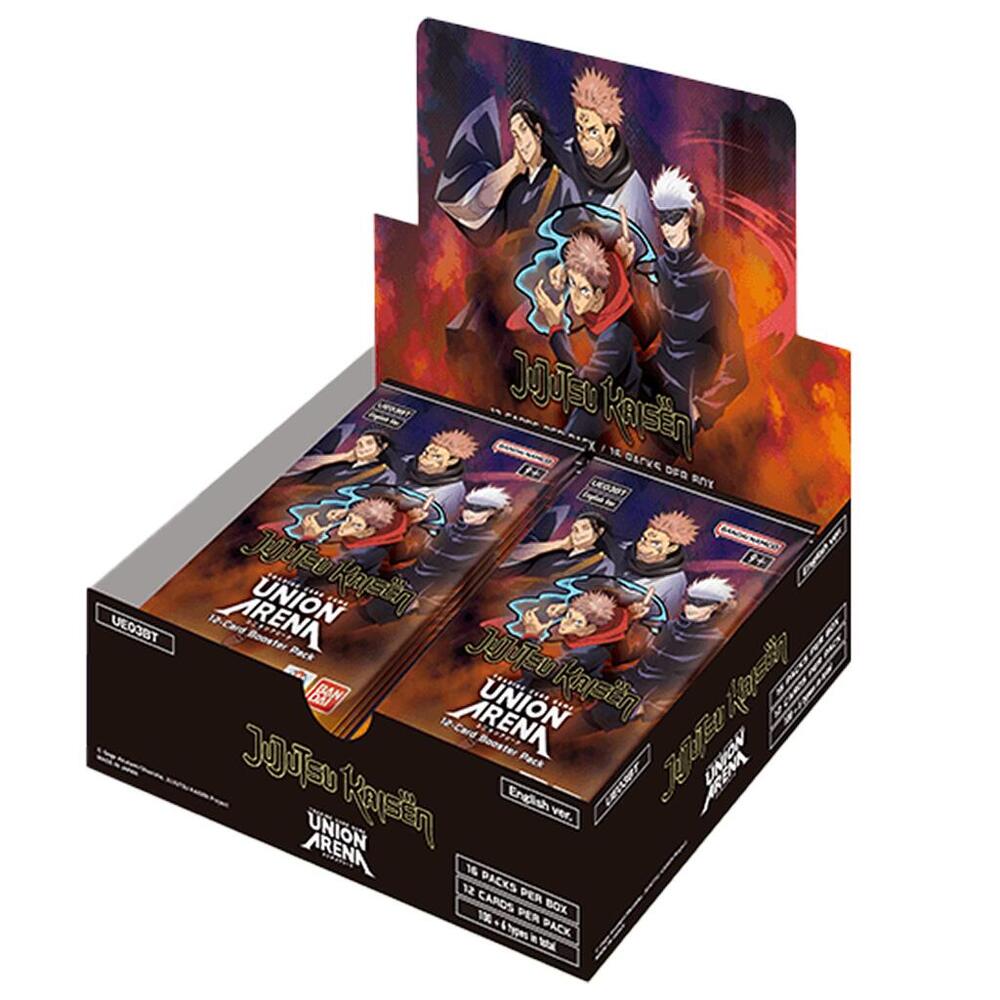 Union Arena TCG English Jujutsu Kaisen Booster Box - Pre-Order Release Nov 22