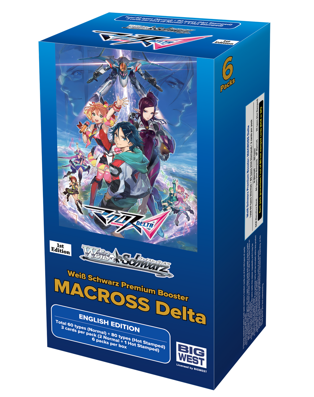 Weiss Schwarz English Macross Delta Premium Booster Box - Pre-Order Release Dec 13