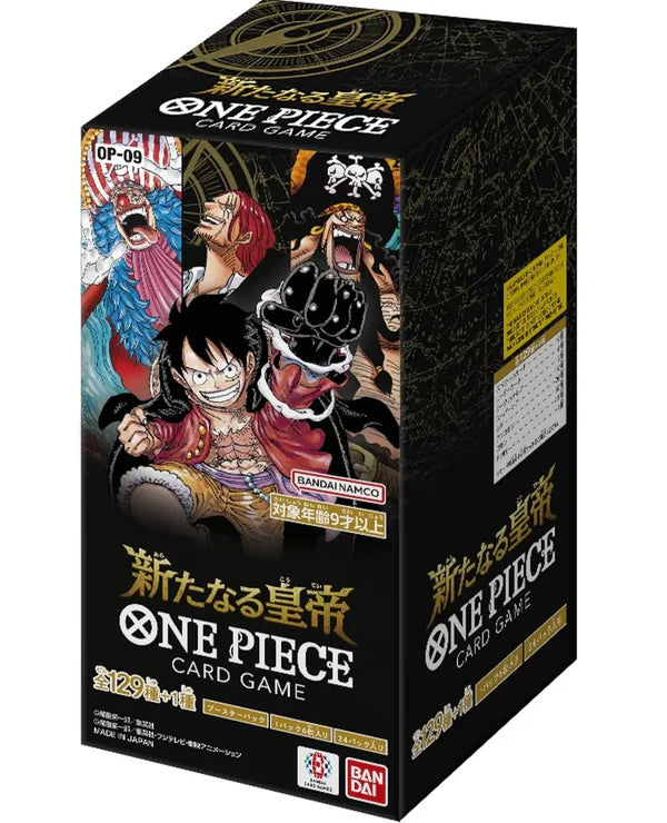 One Piece Four Emperors OP-09 Japanese Booster Box - Pre-Order (Release Aug 31, 2024)