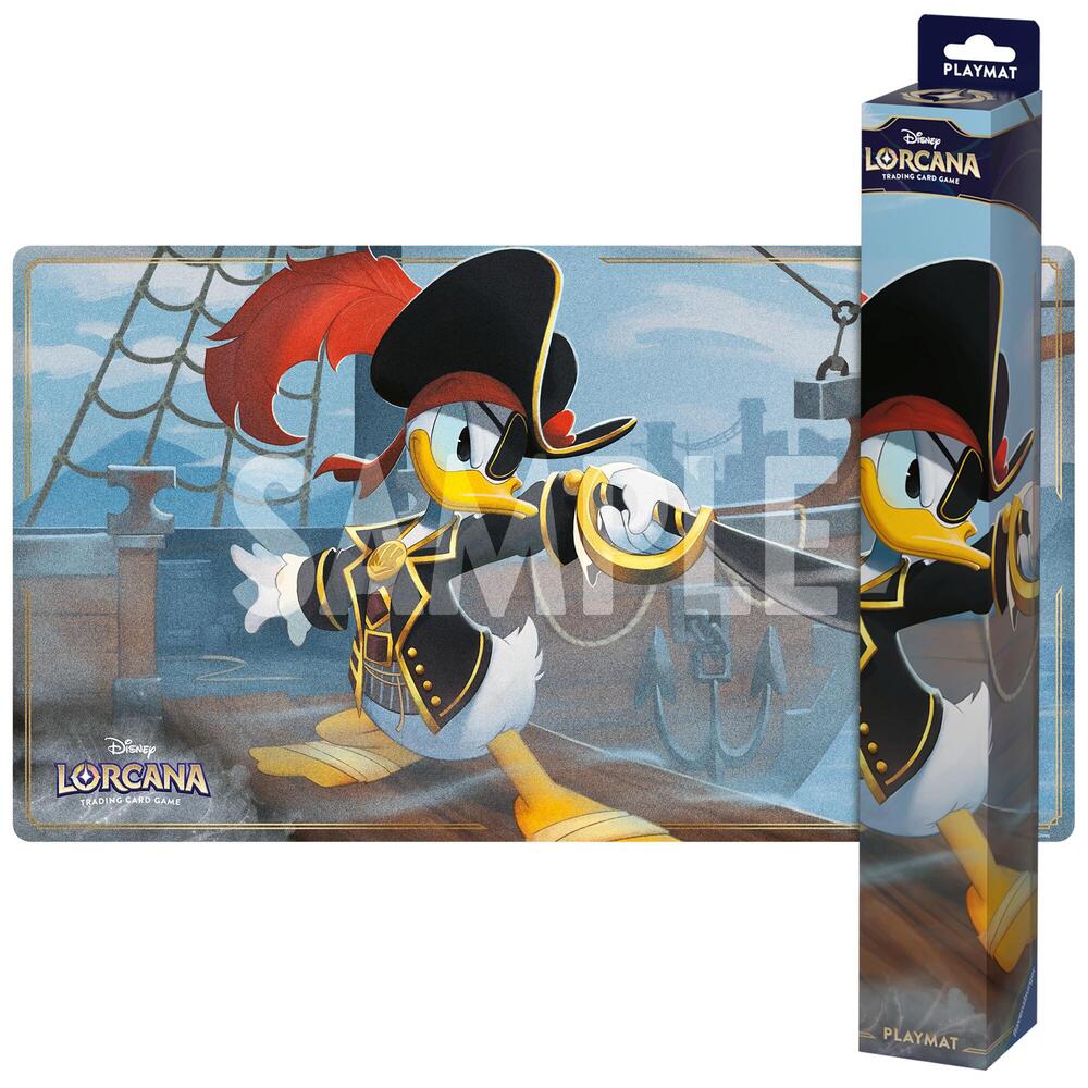 Lorcana Donald Duck - Buccaneer Playmat - Pre-Order