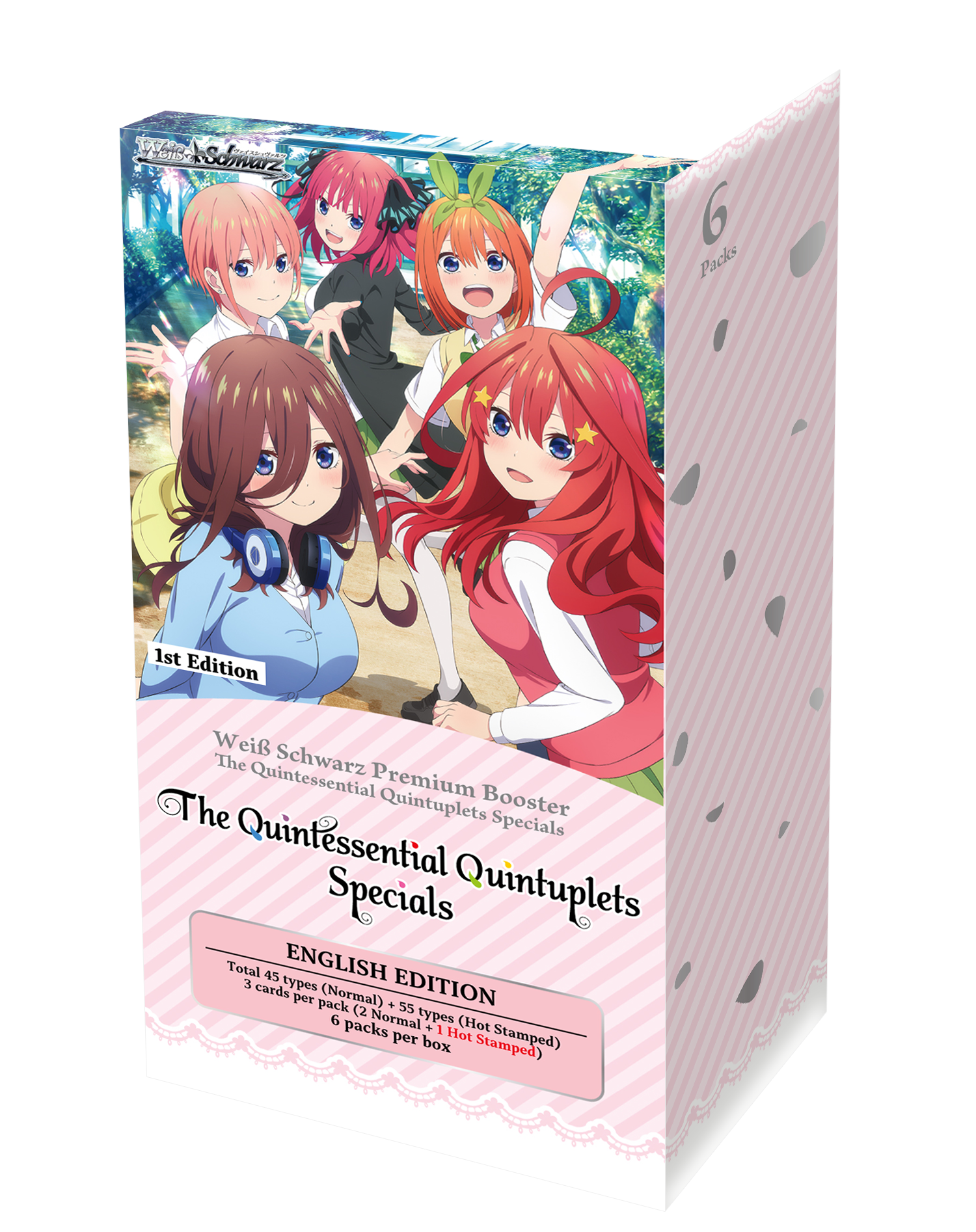 Sealed WEISS SCHWARZ BOOSTER BOX THE 2024 QUINTESSENTIAL QUINTUPLETS 2 ENGLISH