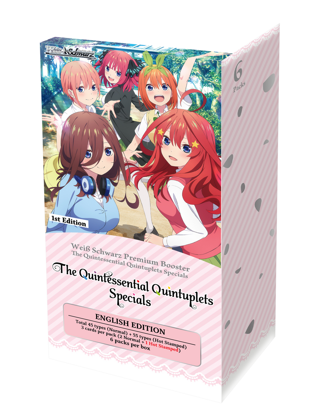 Weiss Schwarz English Quintessential Quintuplets Specials Premium Booster Box - Pre-Order Release Jan 24