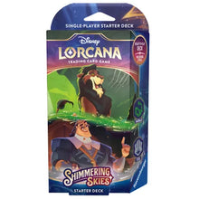 Load image into Gallery viewer, Lorcana Shimmering Skies Starter Deck - Pre-Order
