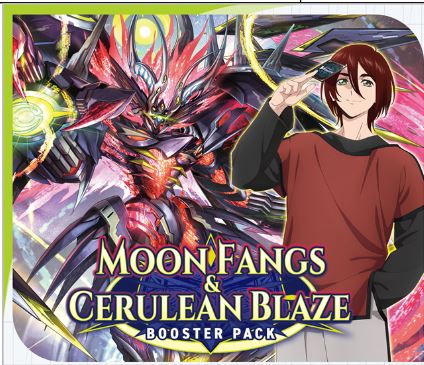 Cardfight Vanguard DZ-BT07 Moon Fangs & Cerulean Blaze Booster Box - Pre-Order