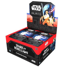 Load image into Gallery viewer, Star Wars TCG Spark of Rebellion Booster Box

