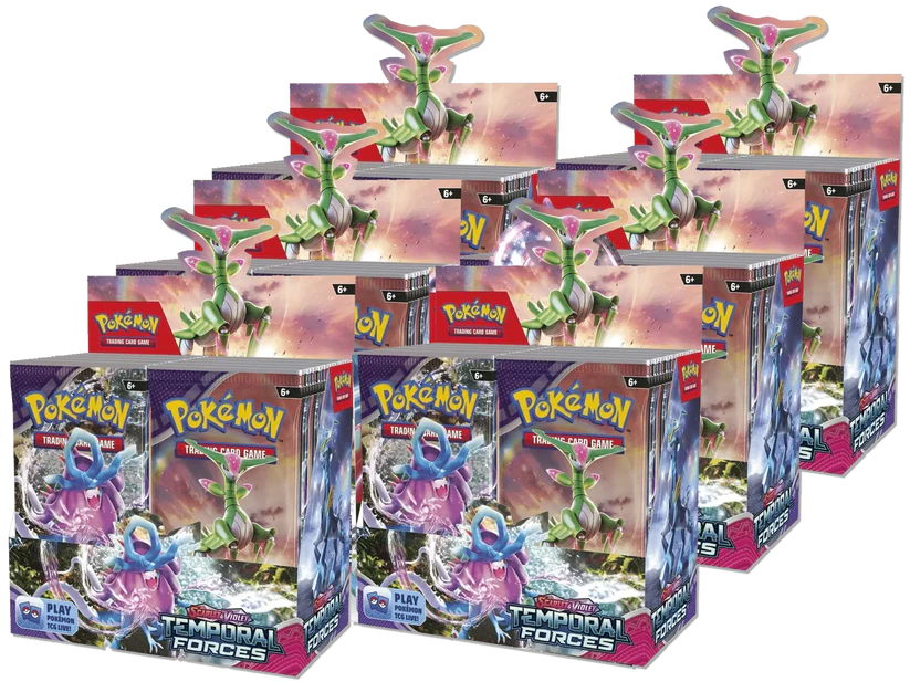 Pokemon SV5 Scarlet and Violet Temporal Forces Booster Box – 88 Cardhouse