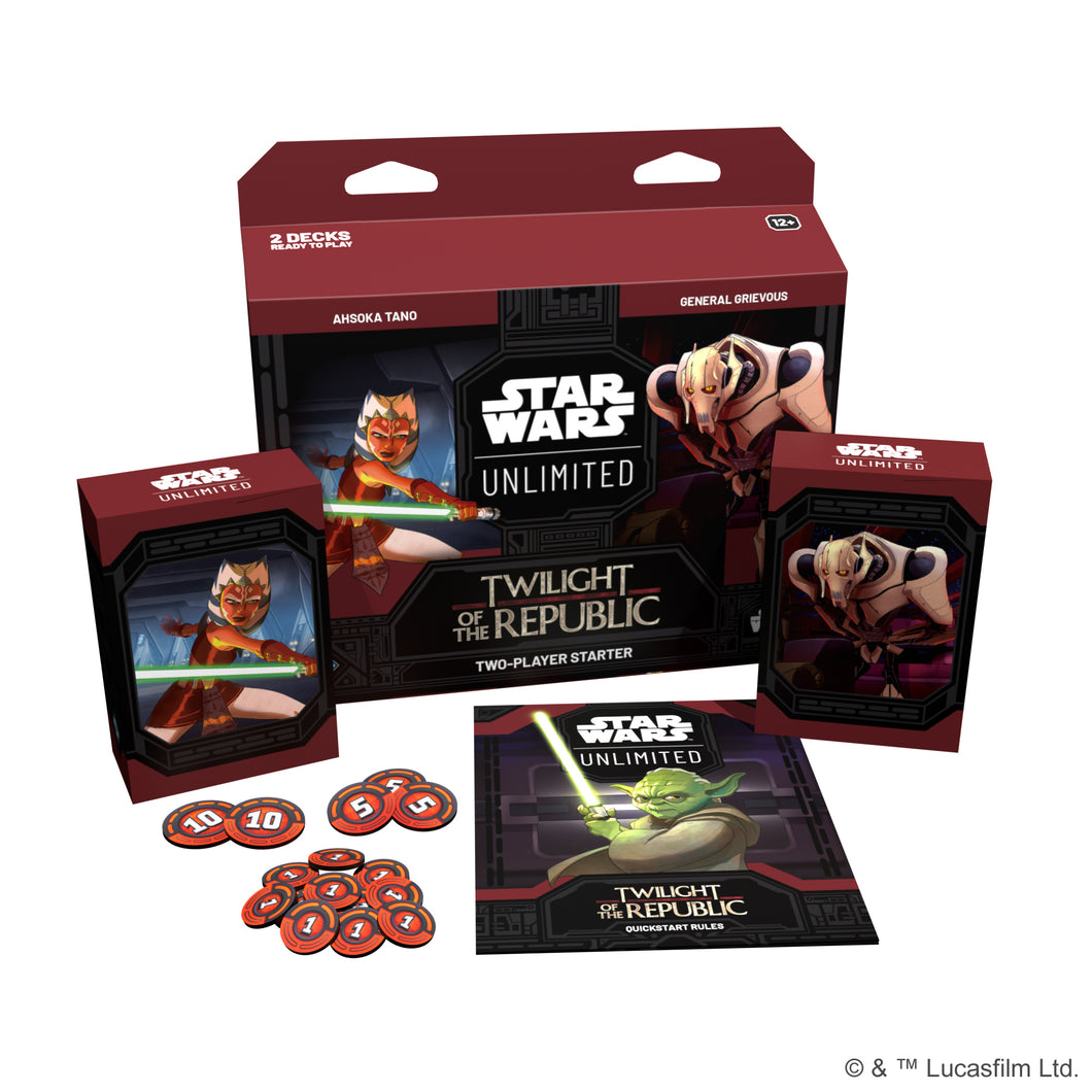 Star Wars TCG Twilight of the Republic Two-Player Starter