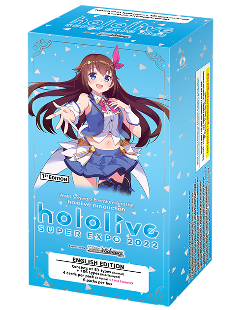 Hololive production store booster box + promo pack