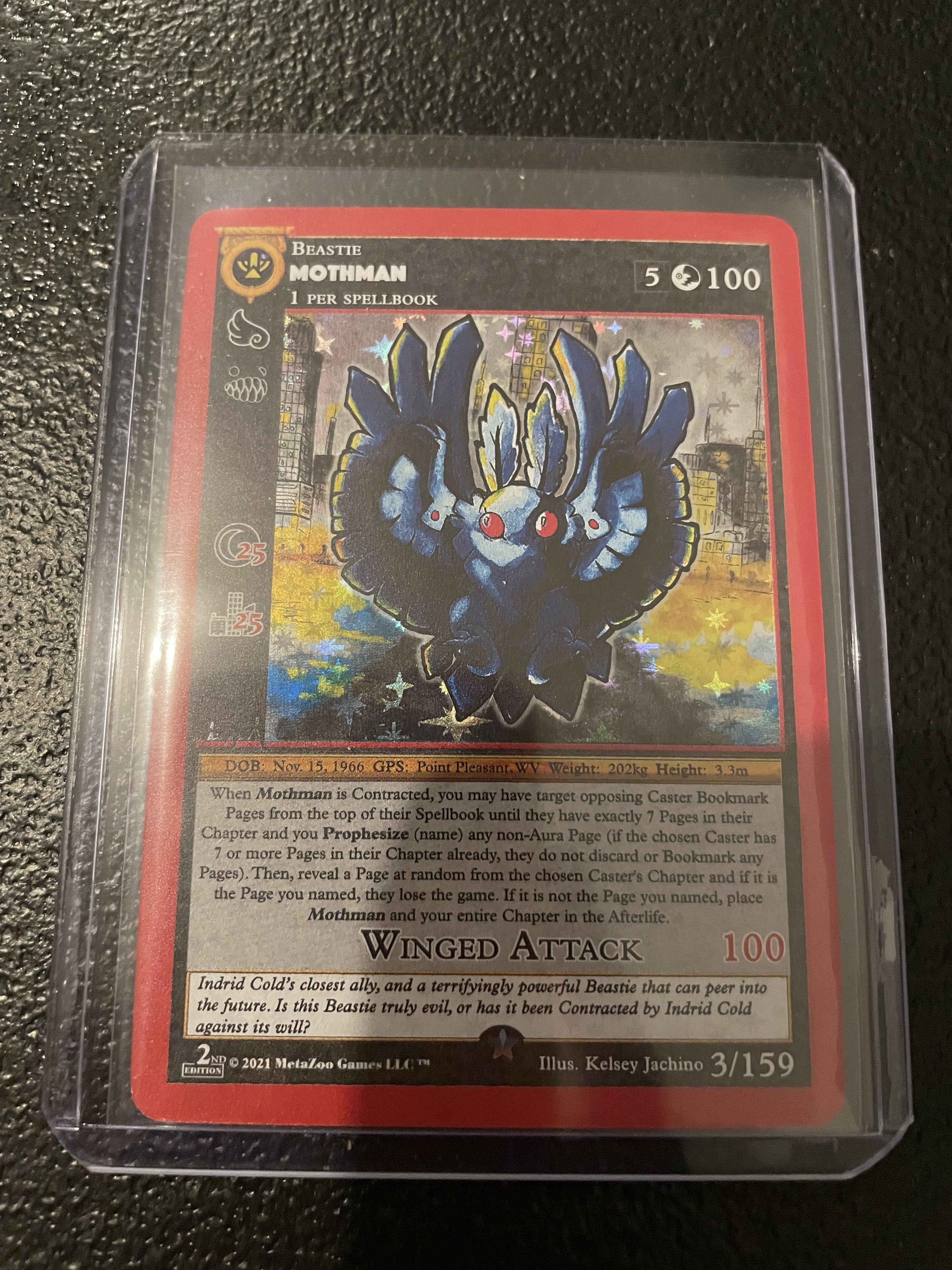 Mothman holo 1st edition PSA10 モスマン - トレーディングカード