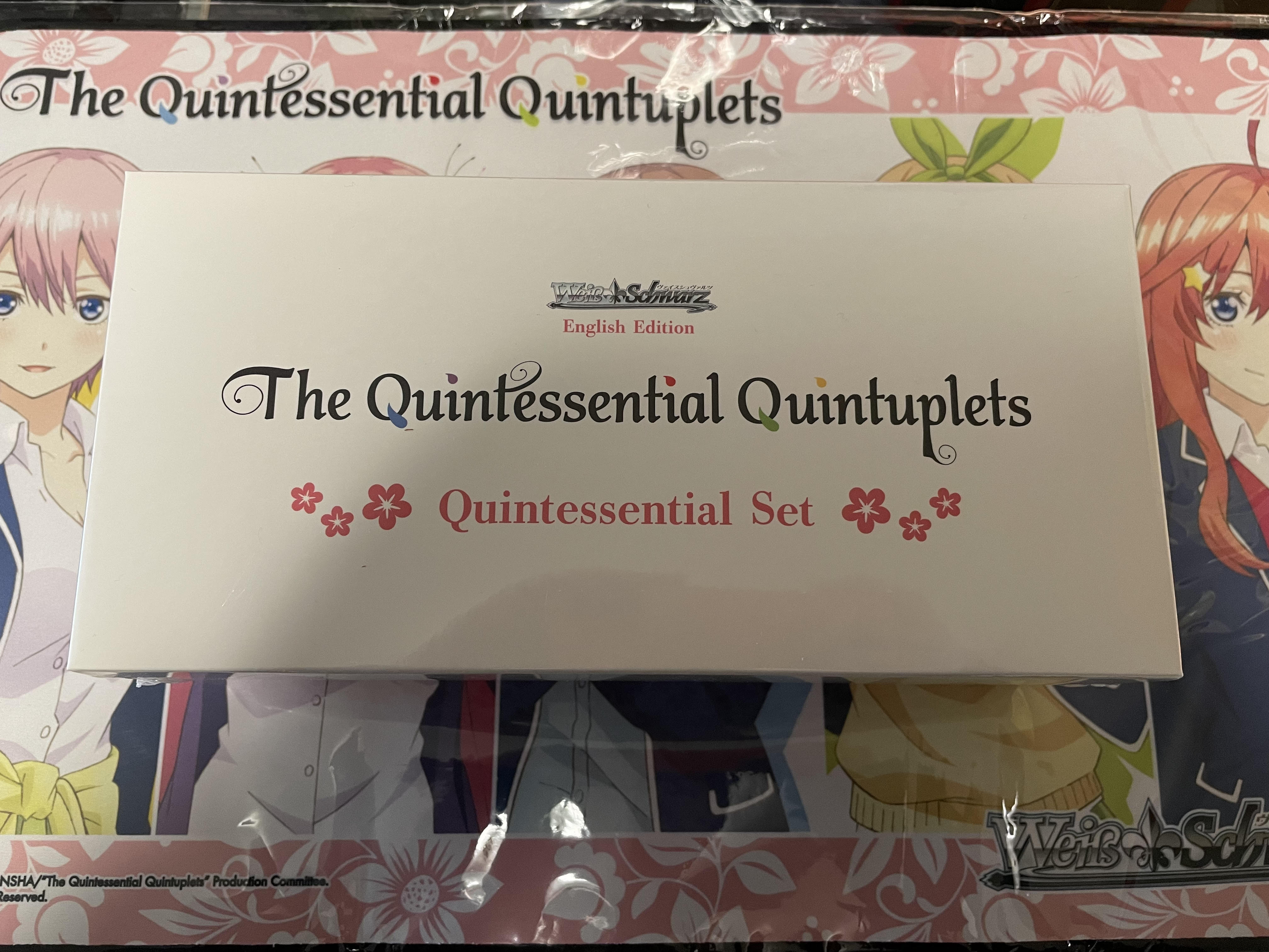 Weiss Schwarz Quintessential Quintuplets Quintessential Set