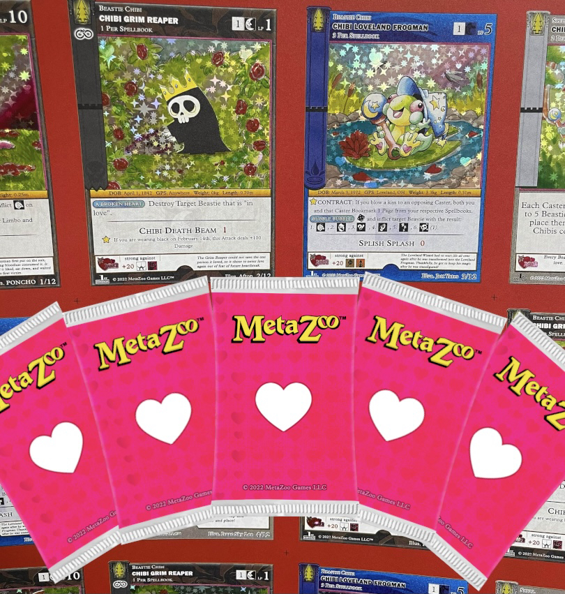 MetaZoo Valentine’s Day 2022 store Set of 5