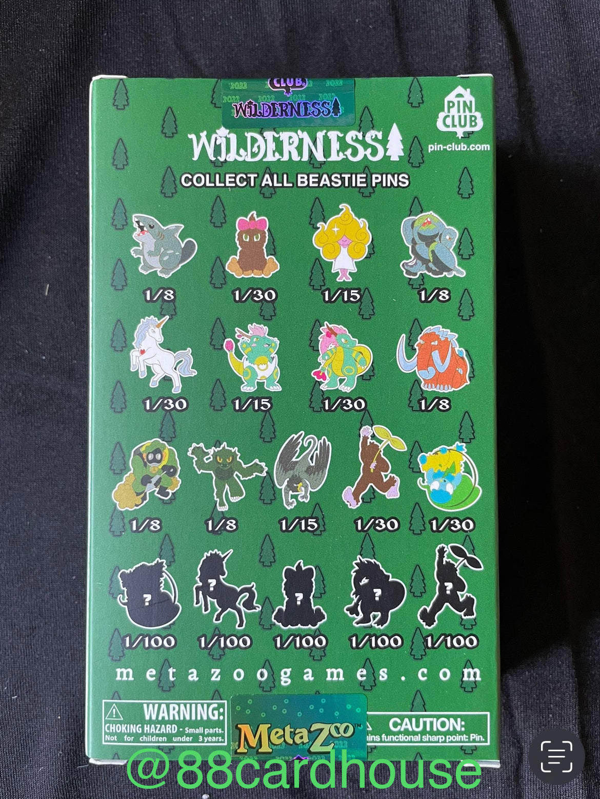 Metazoo x Pin Club Complete newest (sealed)